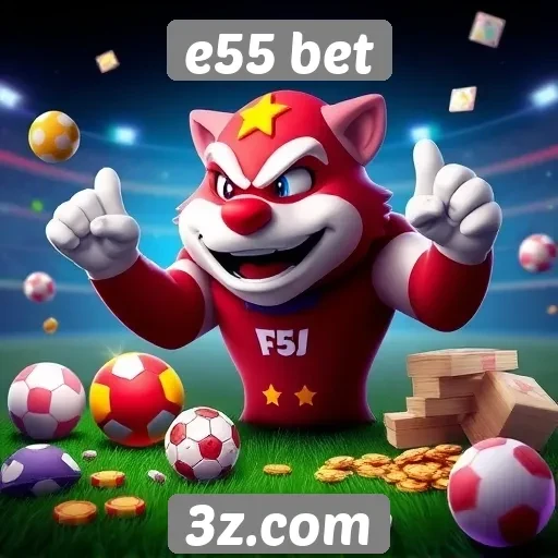 Principais jogos disponíveis no e55 bet